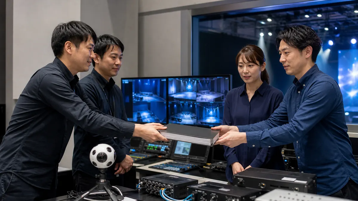 マルチアングルVRサービスの事業譲渡と運用引継ぎイメージ